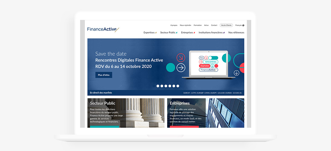 Finance Active site web