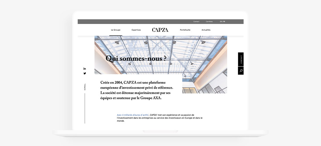 site web capza